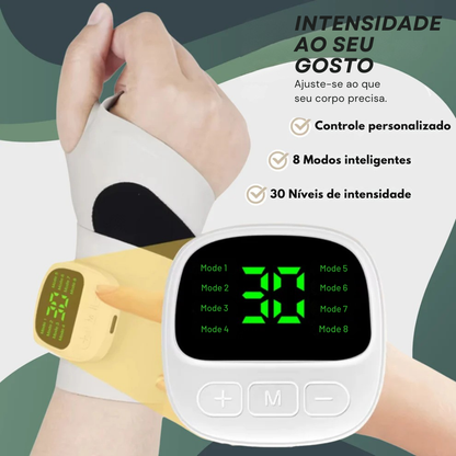 ZenPulse™ - Massageador de pulso com eletroterapia